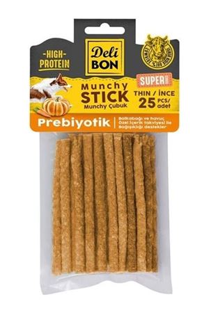 Delibon Munchy Prebiyotik İnce Çubuk 25'Li