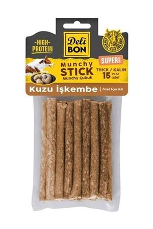 Delibon Munchy Köpek Ödül Çubuk Kuzu İşkembe 15Li