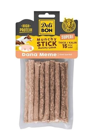 Delibon Munchy Köpek Ödül Çubuk Dana Memeli 15'Li