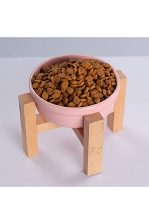 Pawstar Seramik Mama Kabı Pembe