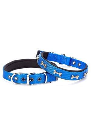 Doggie Köpek Boyun Tasması Kemikli Royal Mavi