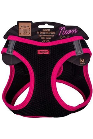 Doggie Köpek Göğüs Tasması Neon Pembe (M)