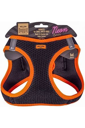 Doggie Köpek Göğüs Tasması Neon Turuncu (M)
