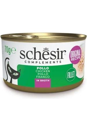 Schesir Kedi Yaş Maması Fileto Tavuklu 70 G