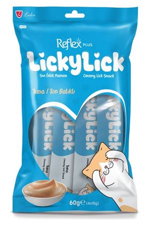 Reflex Plus LıckyLıck Ödül Maması Ton Balıklı 4'Lü