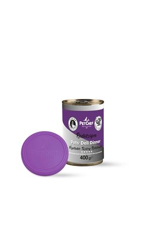 Petchef Köpek Yaş Mama Hindi Etli Ratatouille 400G