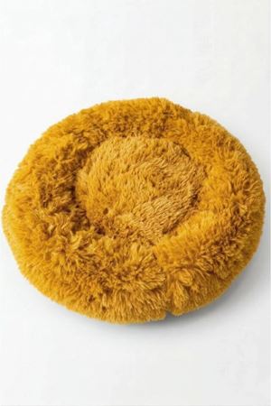Benetton Yatak Donut Uzun Kürklü Turuncu 45 Cm
