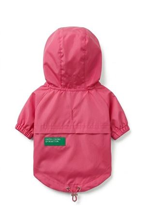 Benetton Yağmurluk Kapişonlu Pembe (XL)