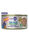 Supreme Tiftiklenmiş Ton Balıklı ve Kalamarlı Yetişkin Konserve Kedi Maması 70gr 24lü