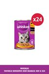 Whiskas Tavuklu Konserve Kedi Maması 400 gr 24x
