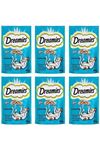 Dreamies Somon Balıklı Kedi Ödülü 6X60 gr