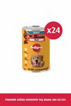 Pedigree Sığırlı Konserve Köpek Mama 24 X 400 G