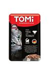 Tomi Kedi Yaş Maması Dana Etli Ve Hindili 100 G