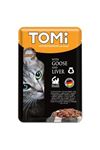 Tomi Kedi Yaş Maması Kaz Ve Ciğerli 100 G