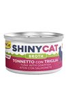 ShinyCat Kedi Yaş Mama Barbun Balık,Ton Balığı 70G