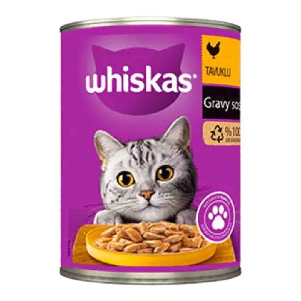 Whiskas Kedi Yaş Maması Tavuklu 400 G