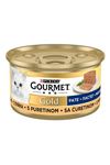 Gourmet Kedi Yaş Maması Hindili 85 G