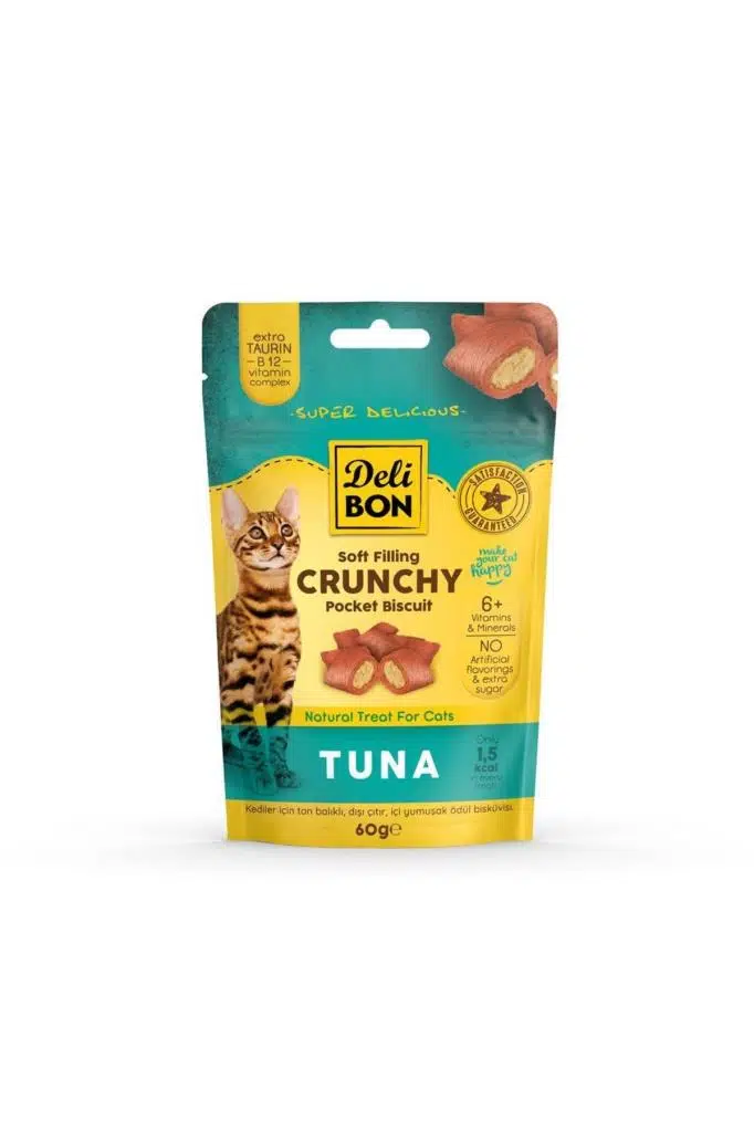 Delibon Kedi Ödül Maması Bisküvi Ton Balıklı 60 G