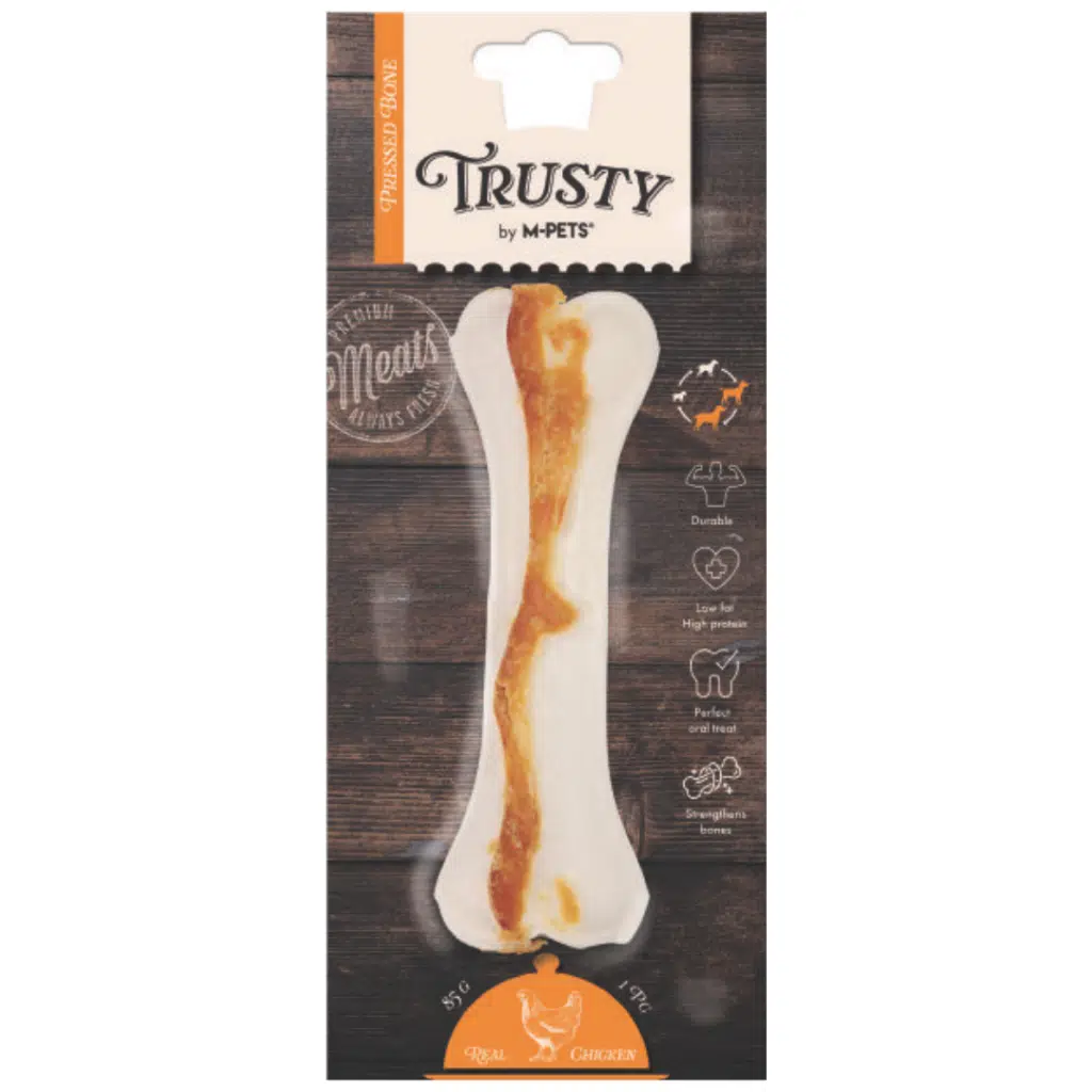 M-Pets Köpek Ödül Trusty Chicken Kemik 15.3 Cm