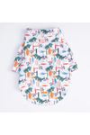 Pawstar Shirt Beach Palmiye Desenli (2XL)