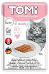 Tomi Kısır Kedi Yaş Maması Dana Tahılsız 85 G