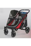 Tommy Pet Arabası Kırmızı 112*65*100 Cm 40 Kg