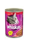 Whiskas Kedi Yaş Maması Biftekli 400 G